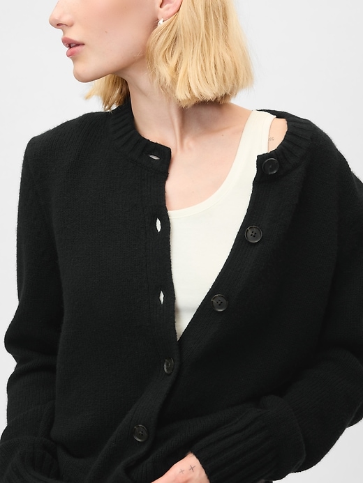 Image number 4 showing, CashSoft Crop Cardigan